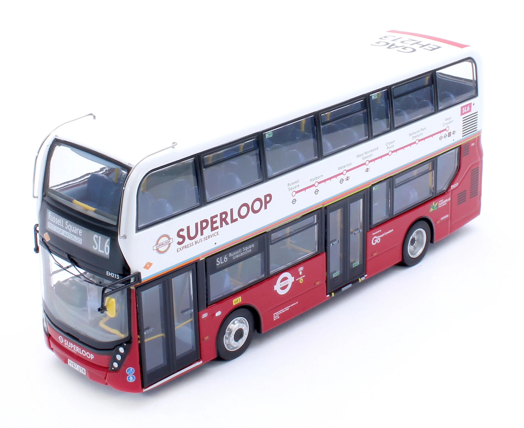 UKBUS0083 ADL Enviro400 MMC Go Ahead London Superloop SL6 - Image 10