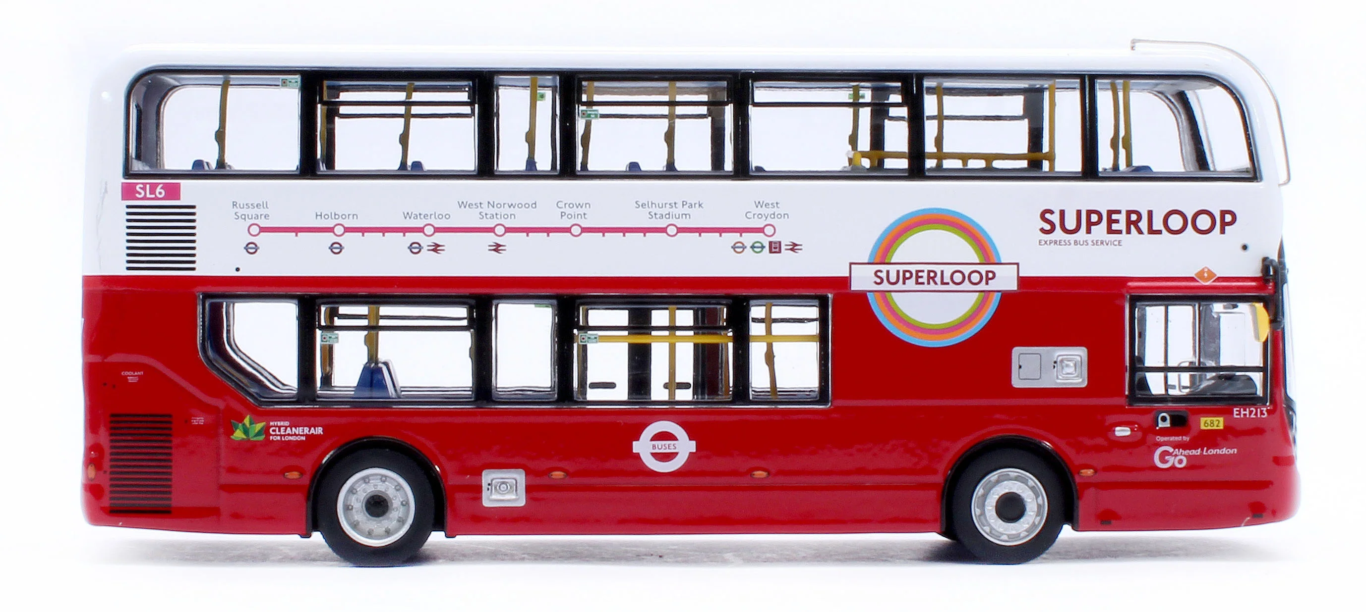 UKBUS0083 ADL Enviro400 MMC Go Ahead London Superloop SL6 - Image 6