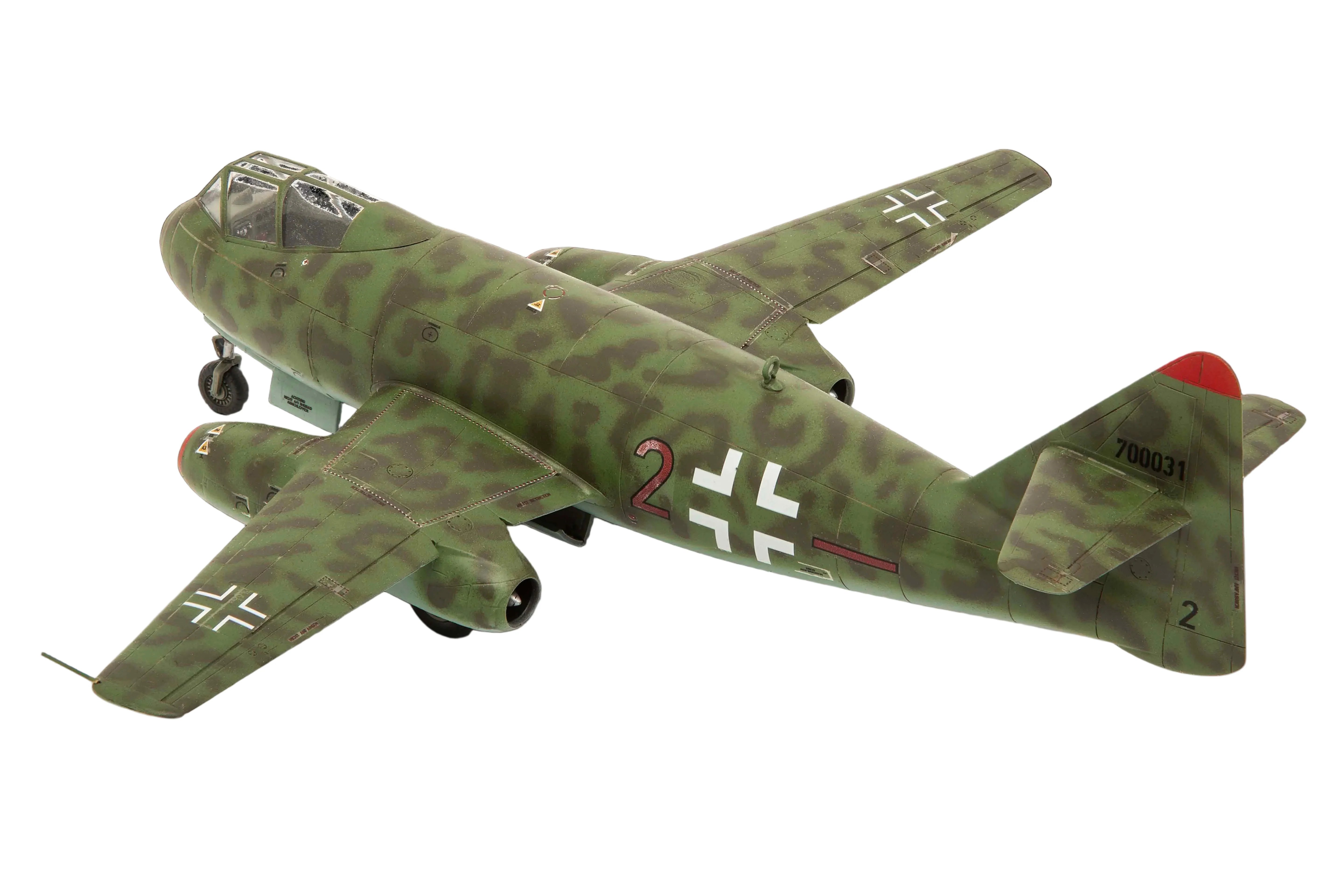 63774 Model Set Messerschmitt P.1099A - P-Series Model Kit - Image 4