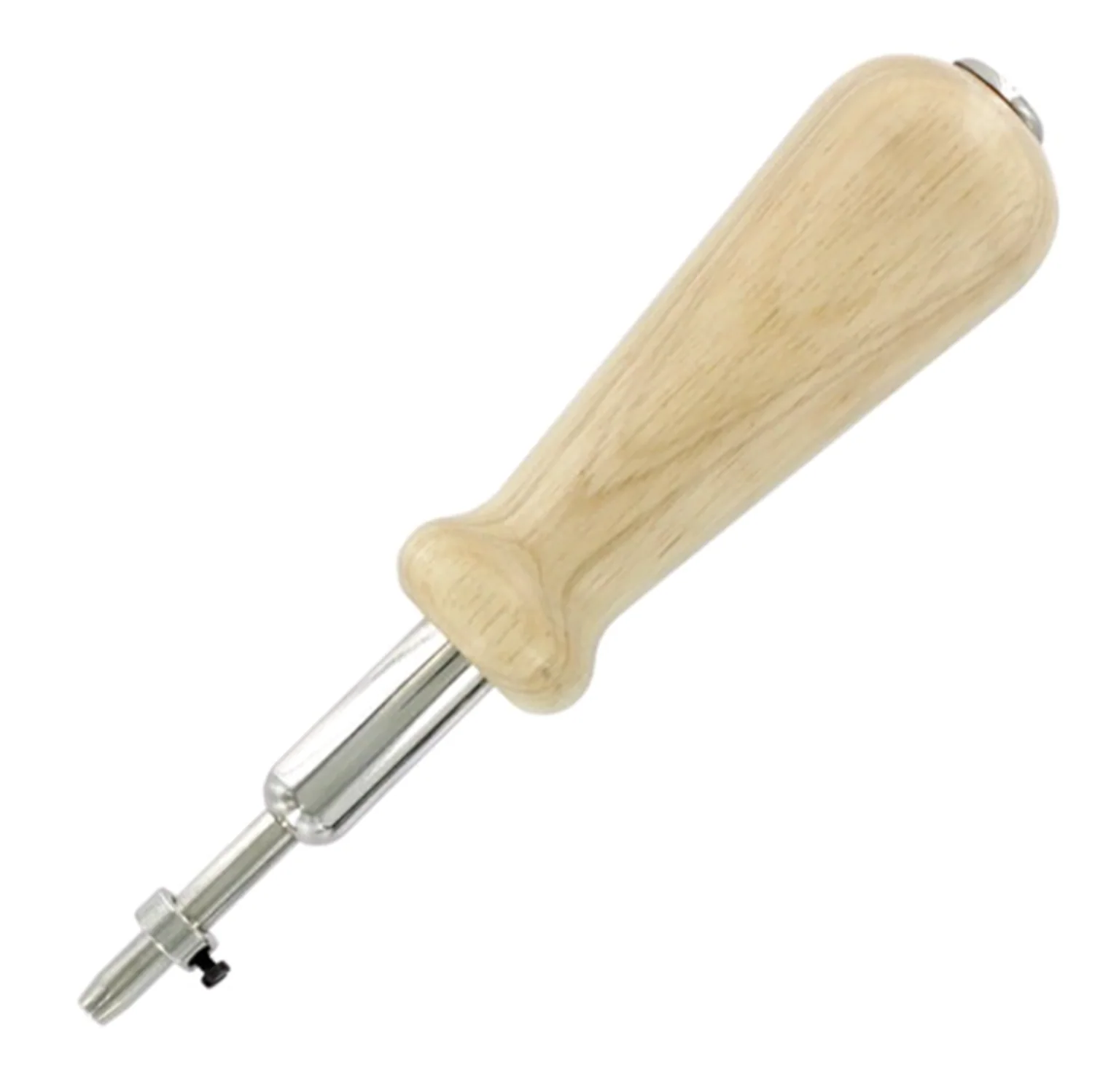 MM022 Wooden-Handled Pin Pusher with Depth Stop