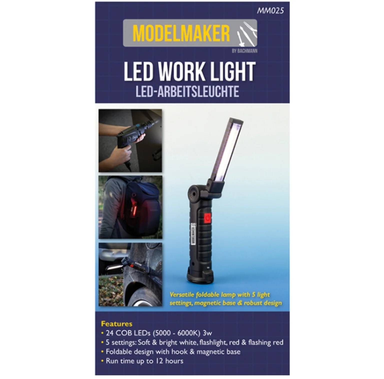 MM025 ModelMaker LED Work Light - Image 3