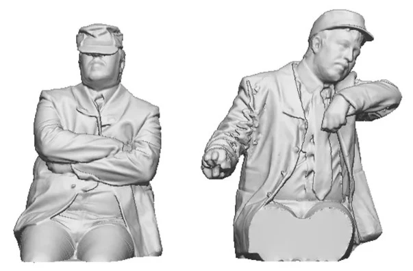 10201-148 N Gauge Loco Specific Crew - Class 45 Late Crew