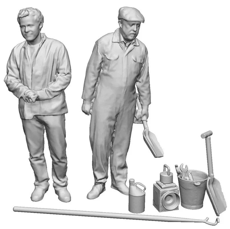 11210-076 OO Gauge Loco Specific Crew - Kerr Stuart Victory Crew Pack