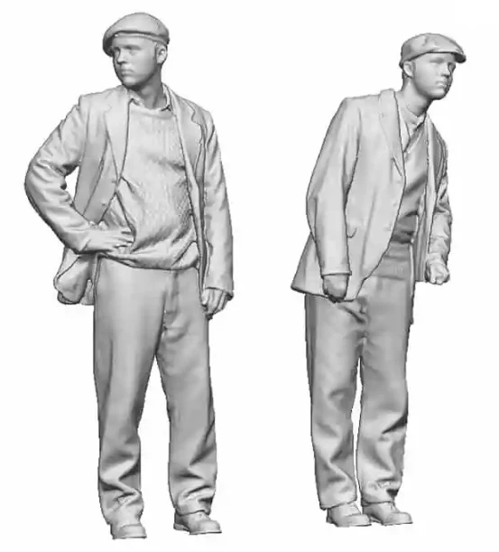 11218-076 OO Gauge Loco Specific Crew - Quarry Hunslet Crew Pack 2