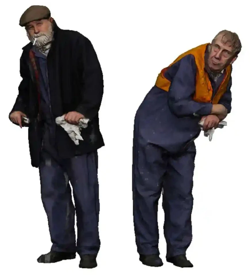 11254-076 OO Gauge Loco Specific Crew - J94 Austerity BR Crew Pack 1 - Image 2