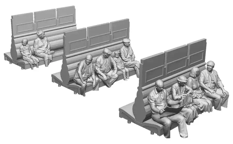 11268-076 OO Gauge Loco Specific - Rapido GWR B-Set Passenger Pack 1