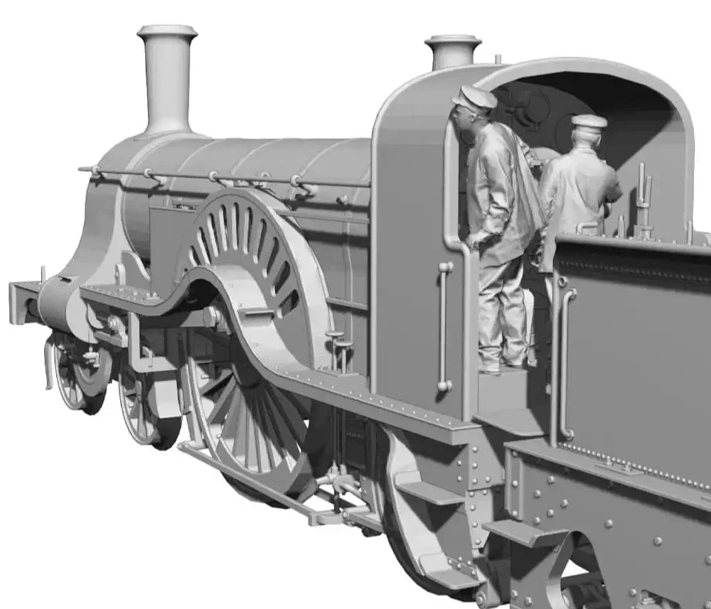 11273-076 OO Gauge Loco Specific Crew Rapido GNR Stirling Single 1938 Crew Pack - Image 2