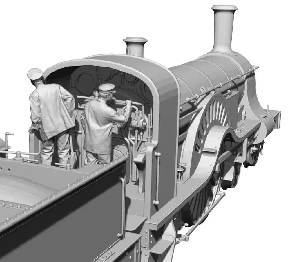 11273-076 OO Gauge Loco Specific Crew Rapido GNR Stirling Single 1938 Crew Pack - Image 3