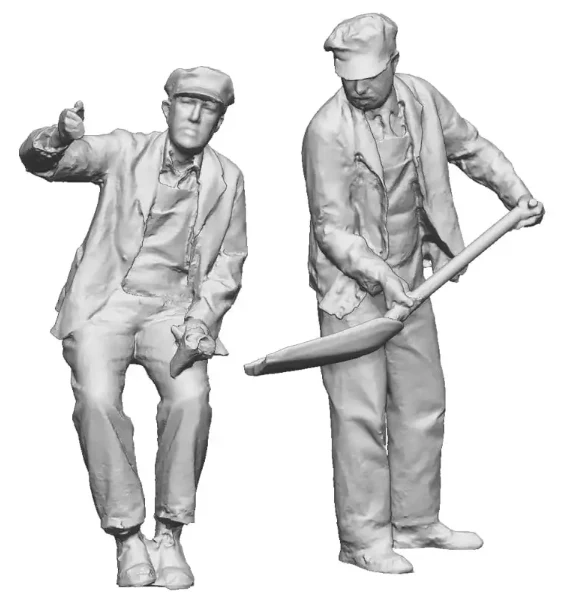 11276-148 N Gauge Loco Specific Crew - Dapol LNER/BR A4 Class Crew