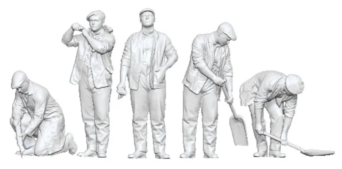 11320-148 N Gauge 1948-1968 British Railways - Shed Staff Bundle 1