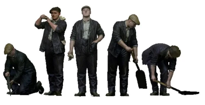 11320-148 N Gauge 1948-1968 British Railways - Shed Staff Bundle 1 - Image 2