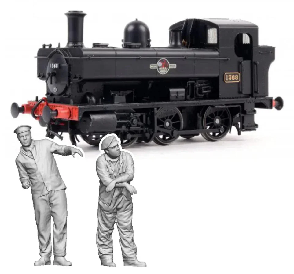 11413-076 OO Gauge Loco Specific Crew - GWR 1366 Class