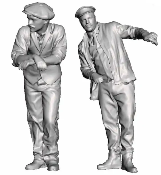 12200-043 O Gauge 1870-1922 Pre-Grouping - Right Hand Drive Early Loco Crew Pack