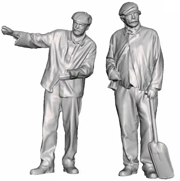 12201-043 O Gauge 1870-1922 Pre-Grouping - Left Hand Drive Early Loco Crew Pack