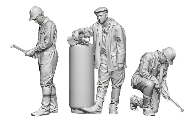 14400-148 N Gauge 1948-1968 British Railways - Oxy-Acetylene Cutters Bundle