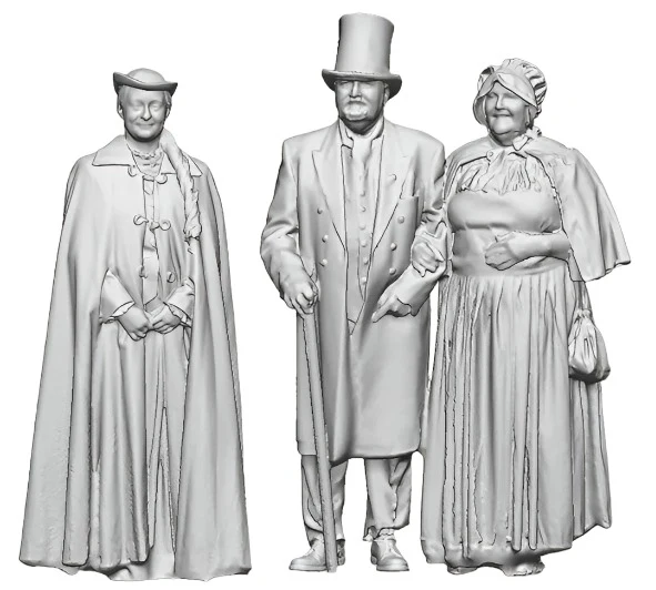 1520-148 N Gauge 1804-1870 Pioneering - Victorian People Set 1