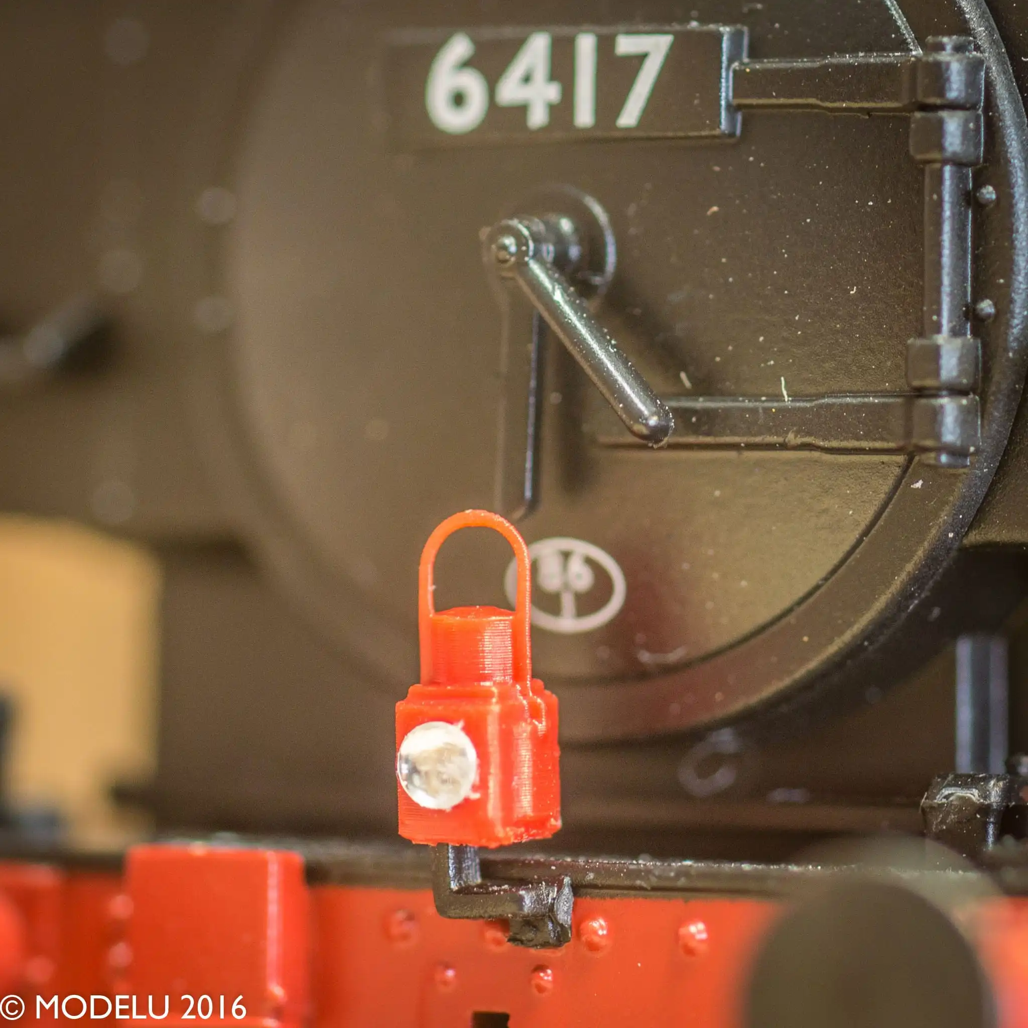 2075-043R O Gauge GWR BR (W) Loco Lamps Pack of 5 - Red Lense - Image 2