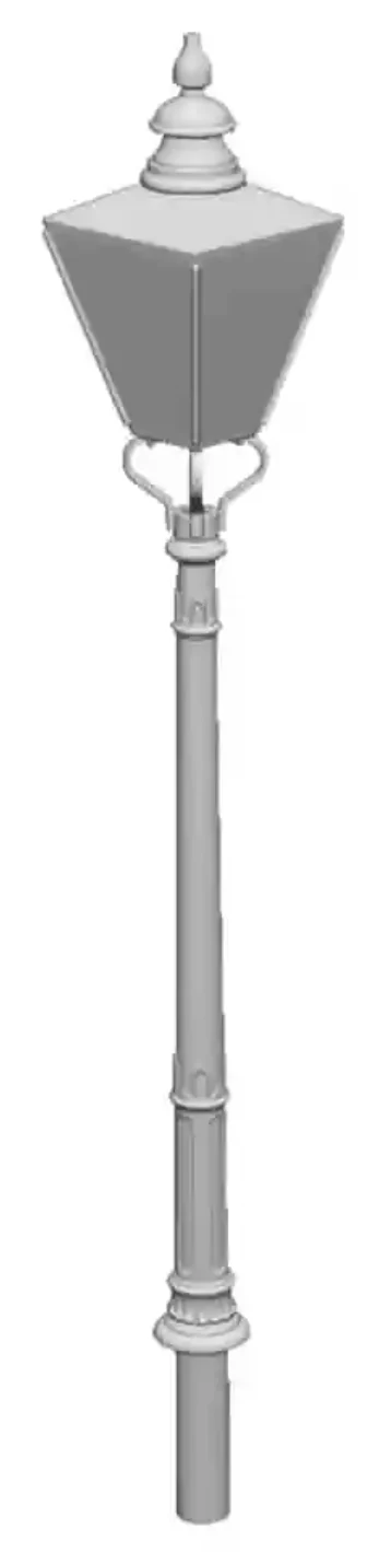 2605-043 O Gauge - Detailing - GWR No1 Column Circular Lamps x5