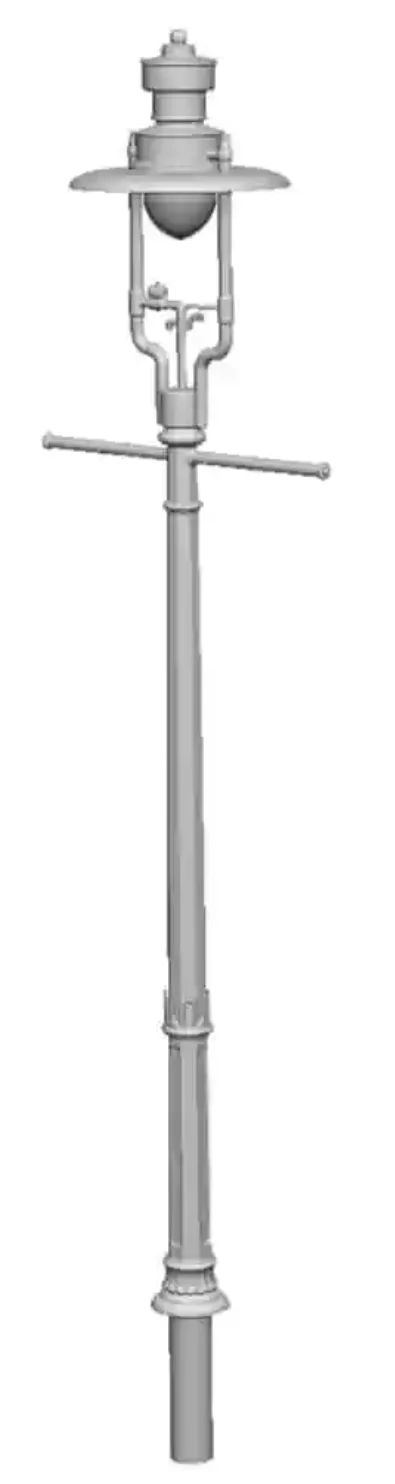 2613-043 O Gauge - Detailing - GWR No2 Octagonal Column Suggs Lamps x5