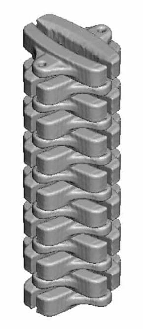 2720-076 OO Gauge - Detailing - Loco Brake Blocks Stacked