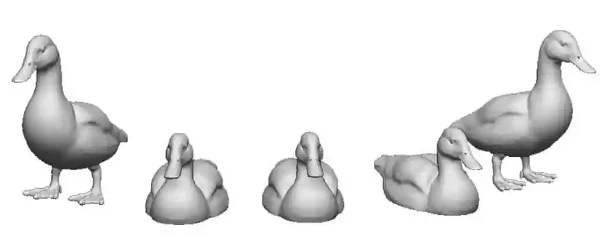 31404-148 N Gauge Pets, Wildlife & Livestock Ducks - Pack of 10