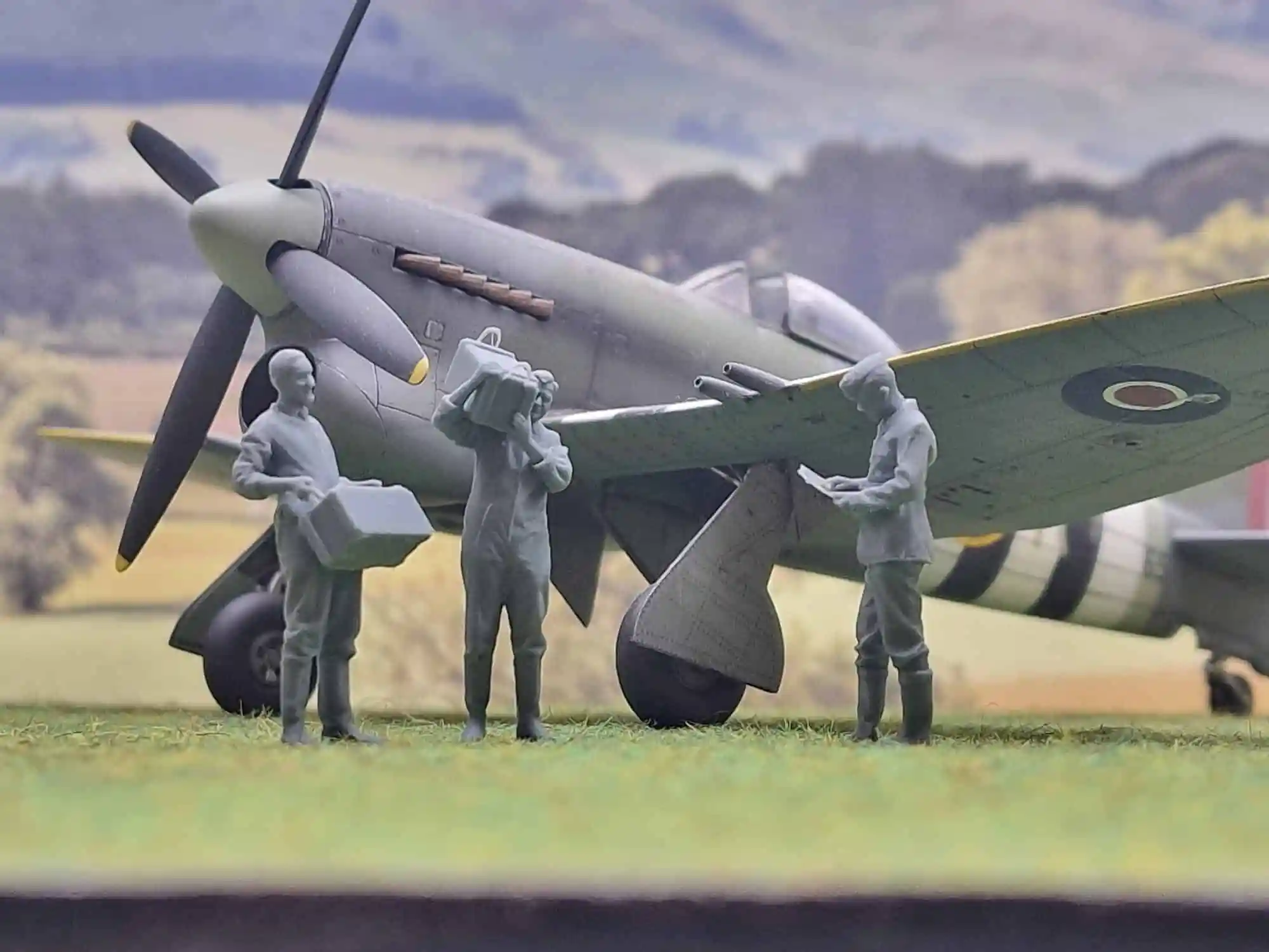 50213-048 1:48 Scale RAF Through the Ages - World War Two - RAF Ground Crew - Image 3