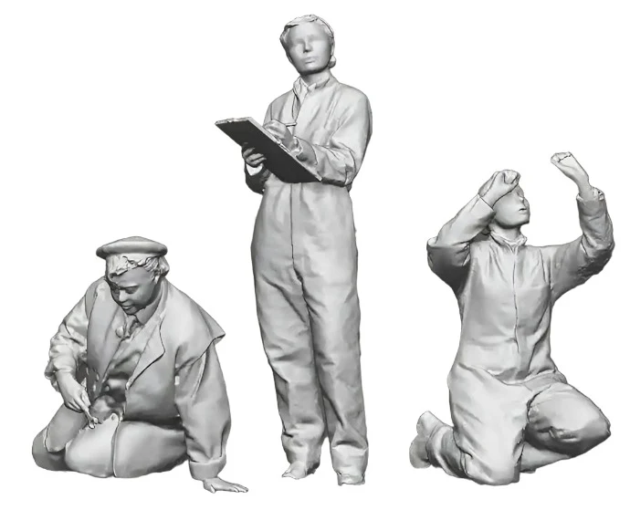 50220-072 1:72 Scale RAF Through the Ages - World War Two - RAF WAAF Ground Crew