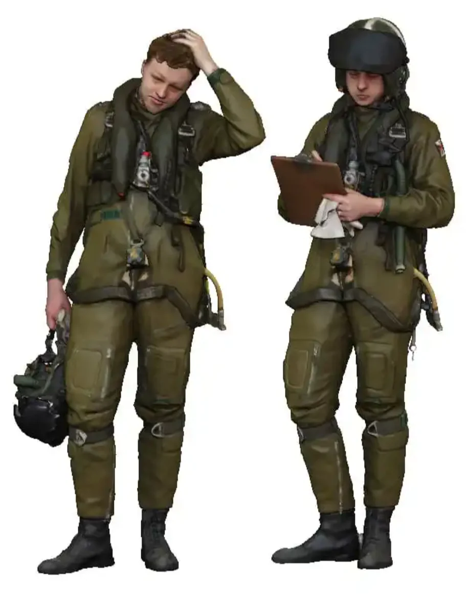 50400-032 1:32 Scale RAF Through the Ages - Post War - RAF F-4 Phantom Crew