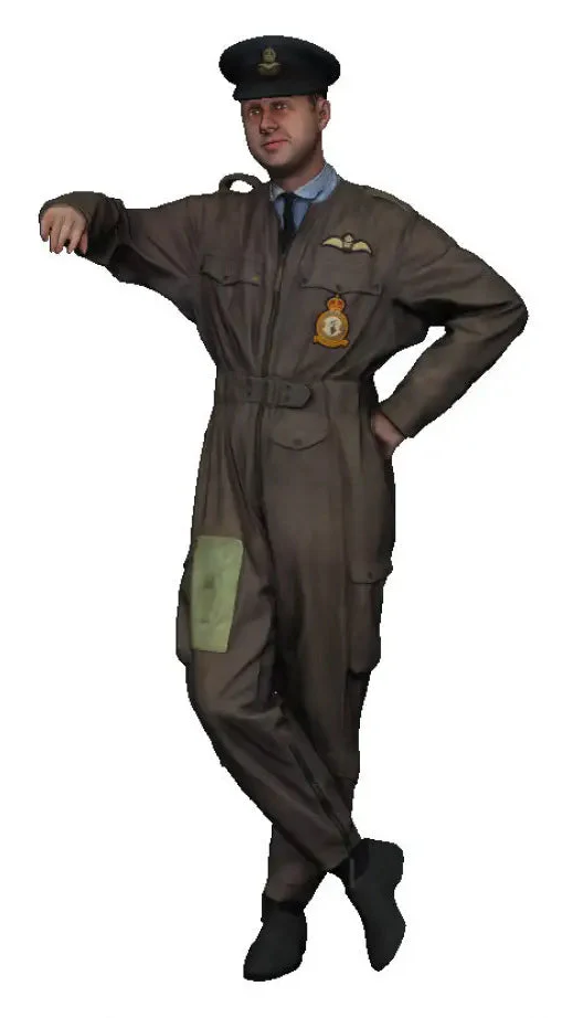 50409-072 1:72 Scale RAF Through the Ages - RAF Late 40s/1950s Pilot