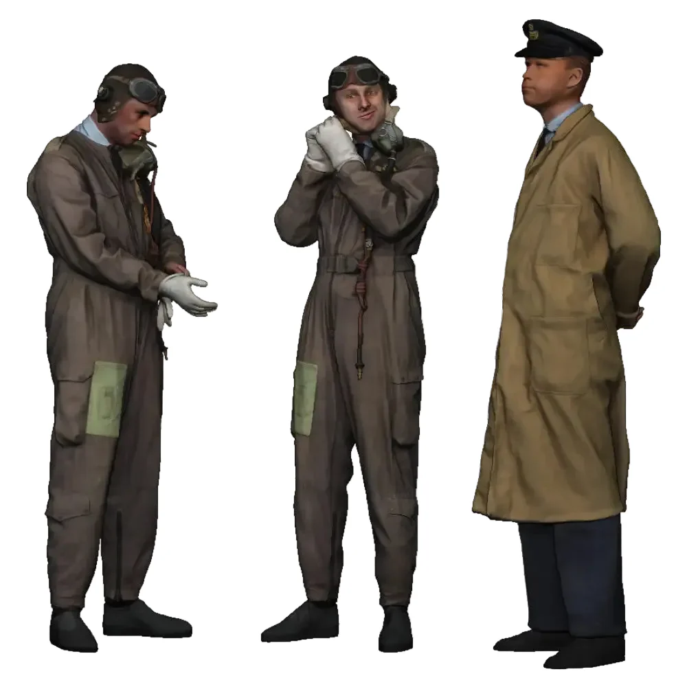 50410-048 1:48 Scale RAF Through the Ages - RAF Late 40s/1950s Pilots