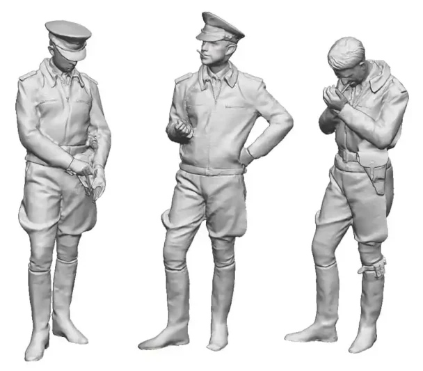 50602-048 1:48 Scale - World War Two - Luftwaffe Pilots in Conversation
