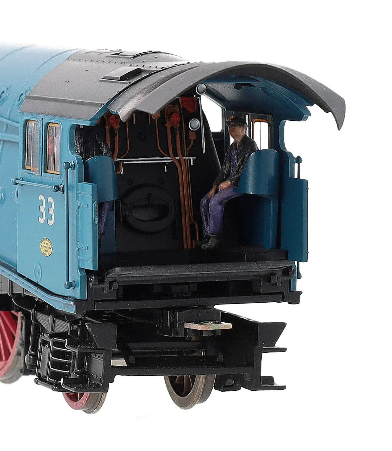 80300-076C 1:76 Scale Exclusive Black Label LNER A4 Crew - Full Colour 3D Print - Image 5