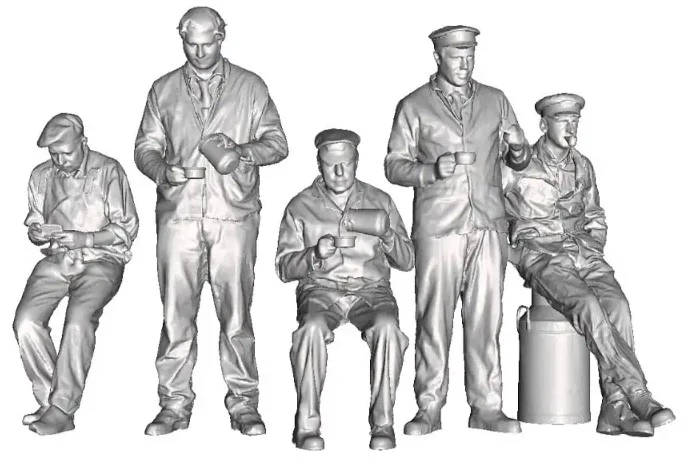 9003-076 OO Gauge 1948-1968 British Railways - Loco Crew At Rest Bundle
