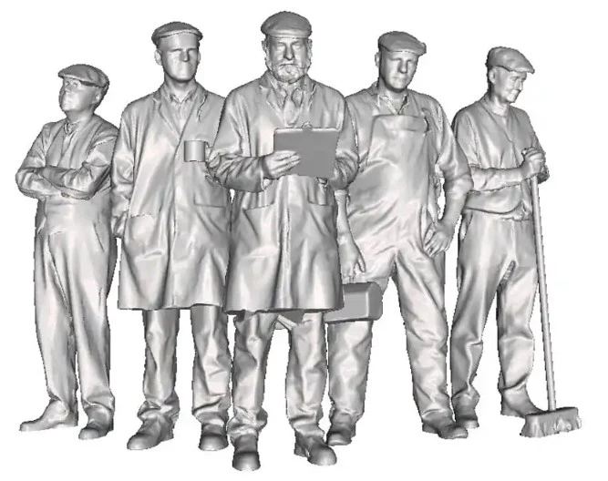 9004-076 OO Gauge 1948-1968 British Railways - Factory Worker Bundle