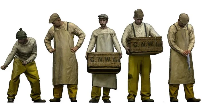 9027-148 N Gauge 1948-1968 British Railways - Fishermen Bundle - Image 2