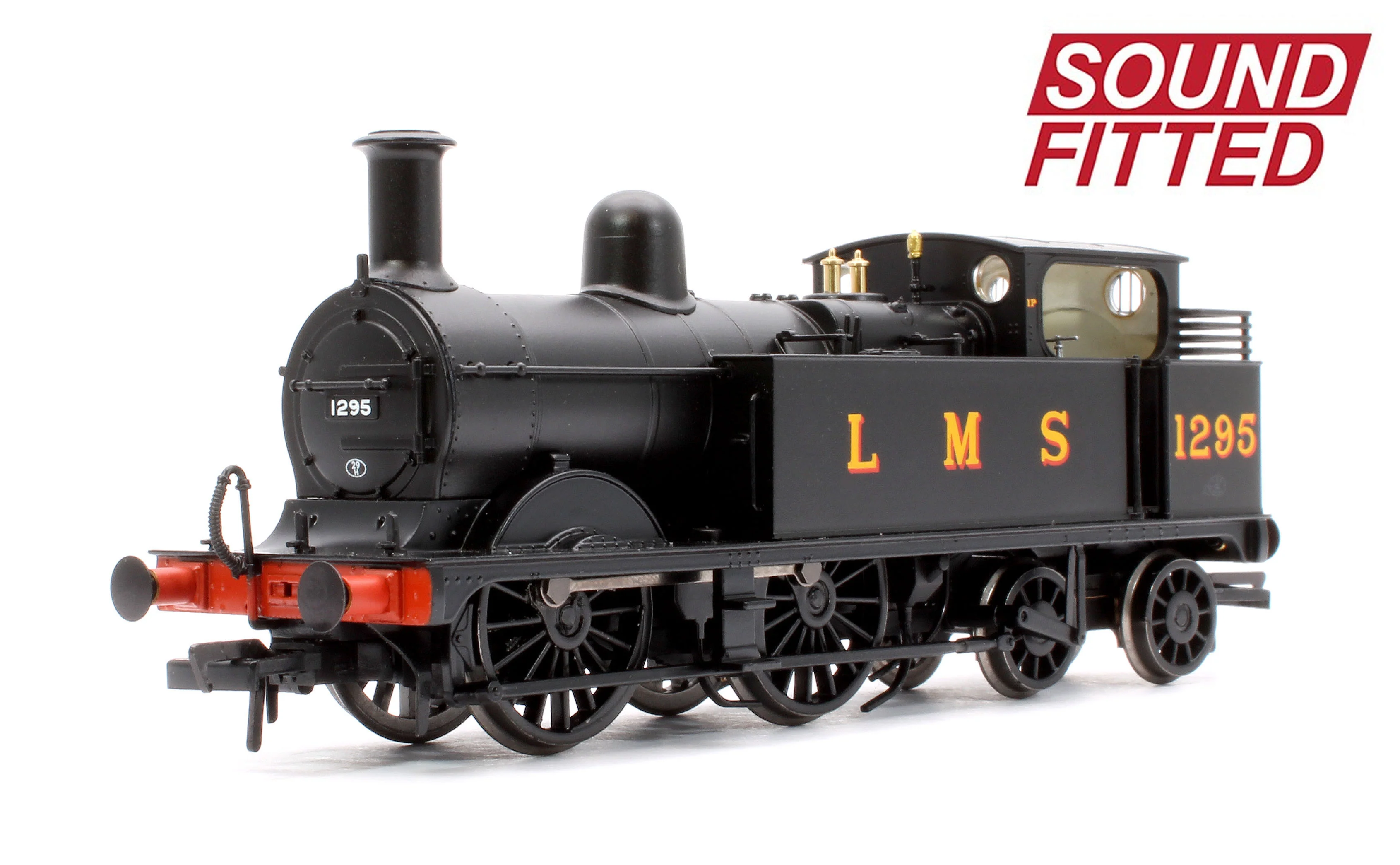 31-741BSF MR 1532 (1P) Tank 1295 LMS Black Steam Locomotive - DCC Sound