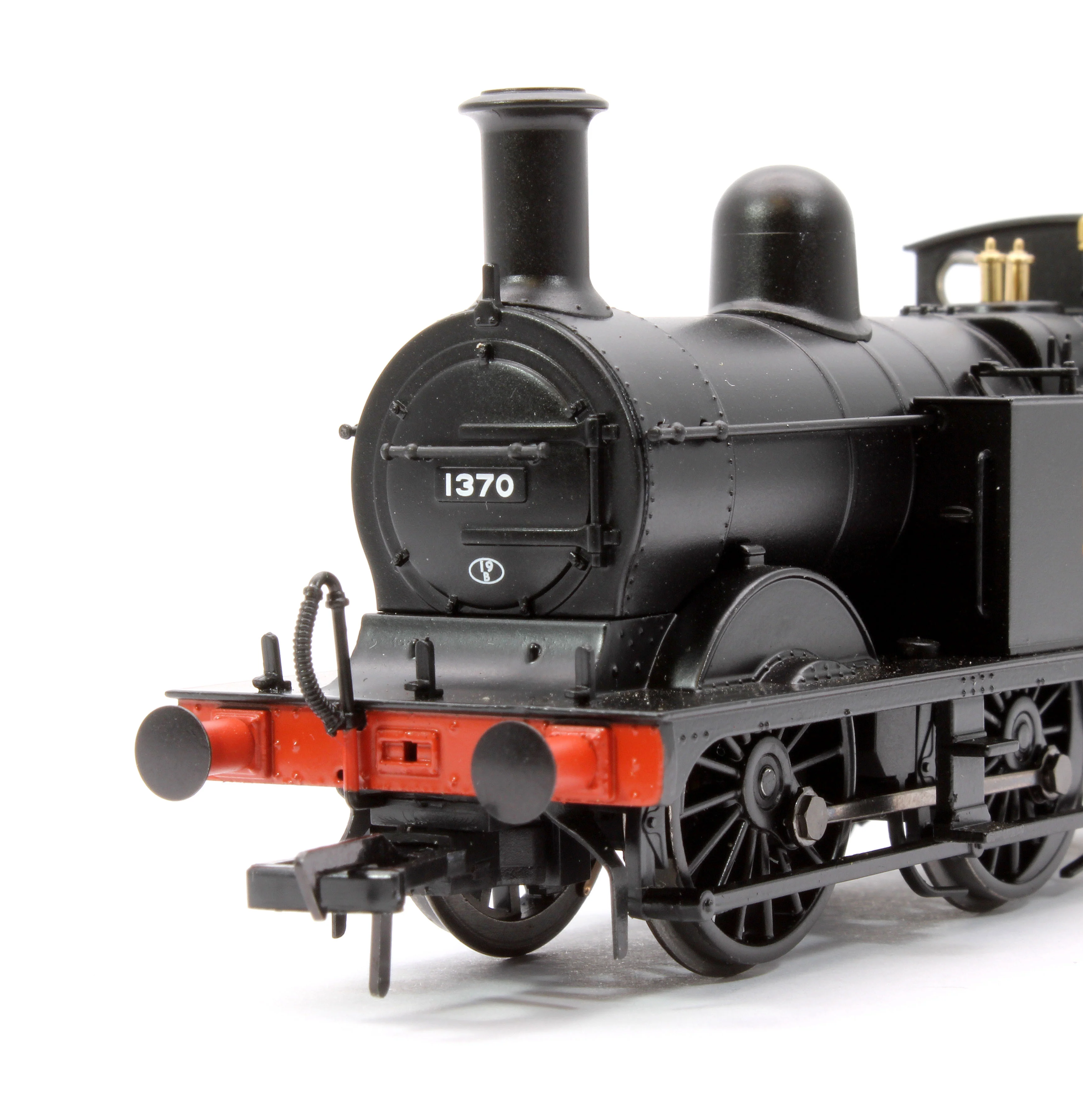 31-741ASF MR 1532 (1P) Tank 1370 LMS Black Steam Locomotive - DCC Sound - Image 7