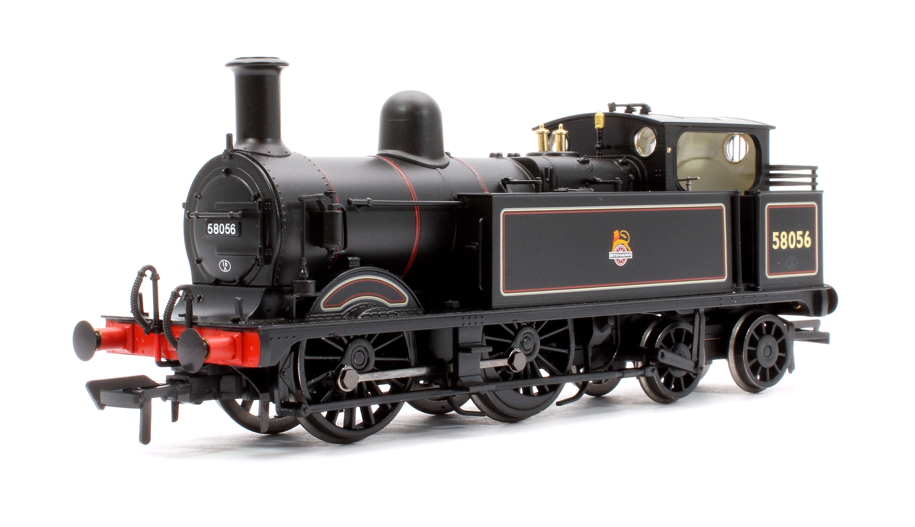 31-742B MR 1532 (1P) Tank 58056 BR Lined Black (Early Emblem) Steam Locomotive
