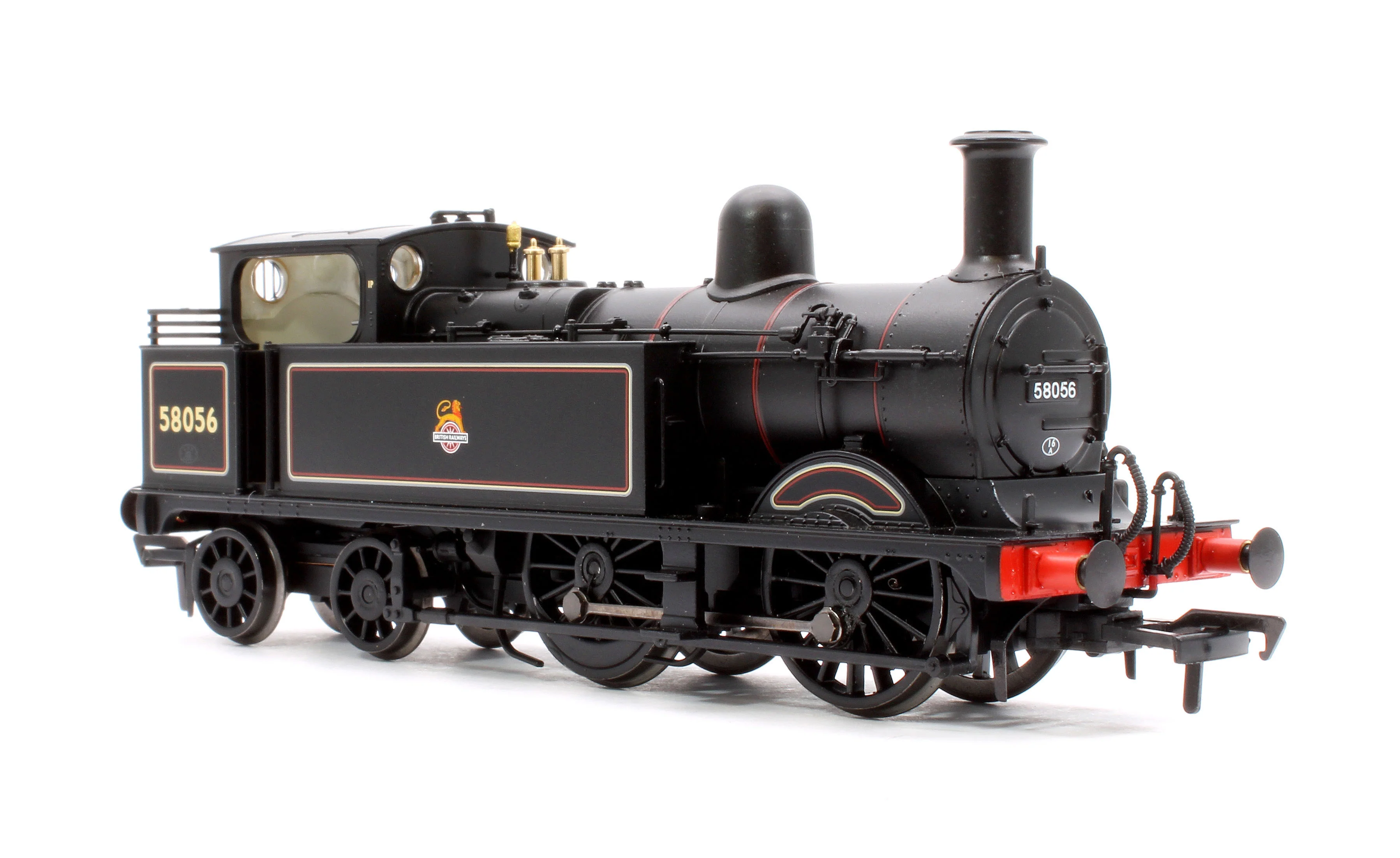 31-742B MR 1532 (1P) Tank 58056 BR Lined Black (Early Emblem) Steam Locomotive - Image 4