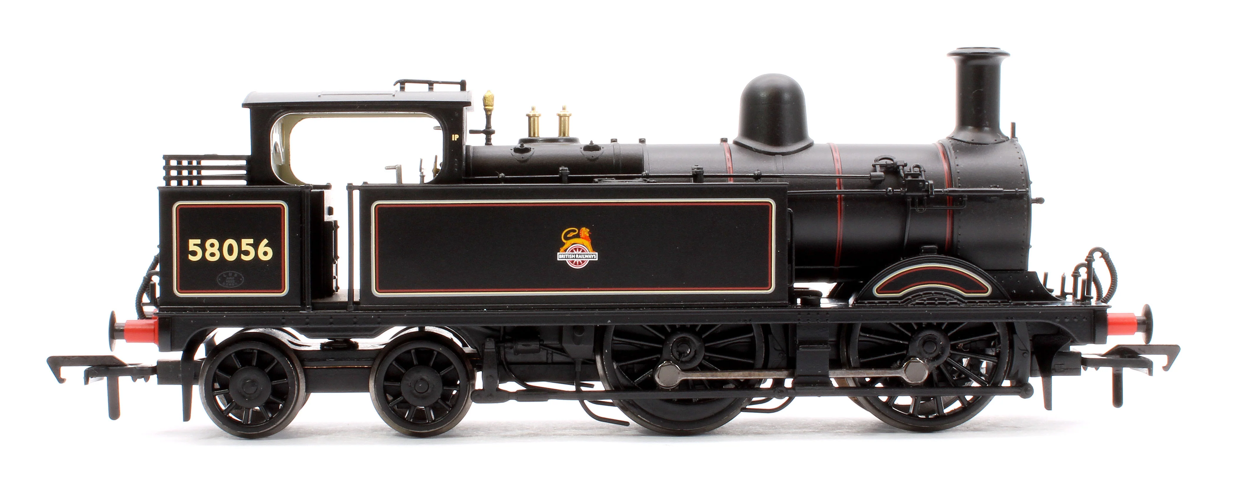 31-742B MR 1532 (1P) Tank 58056 BR Lined Black (Early Emblem) Steam Locomotive - Image 6