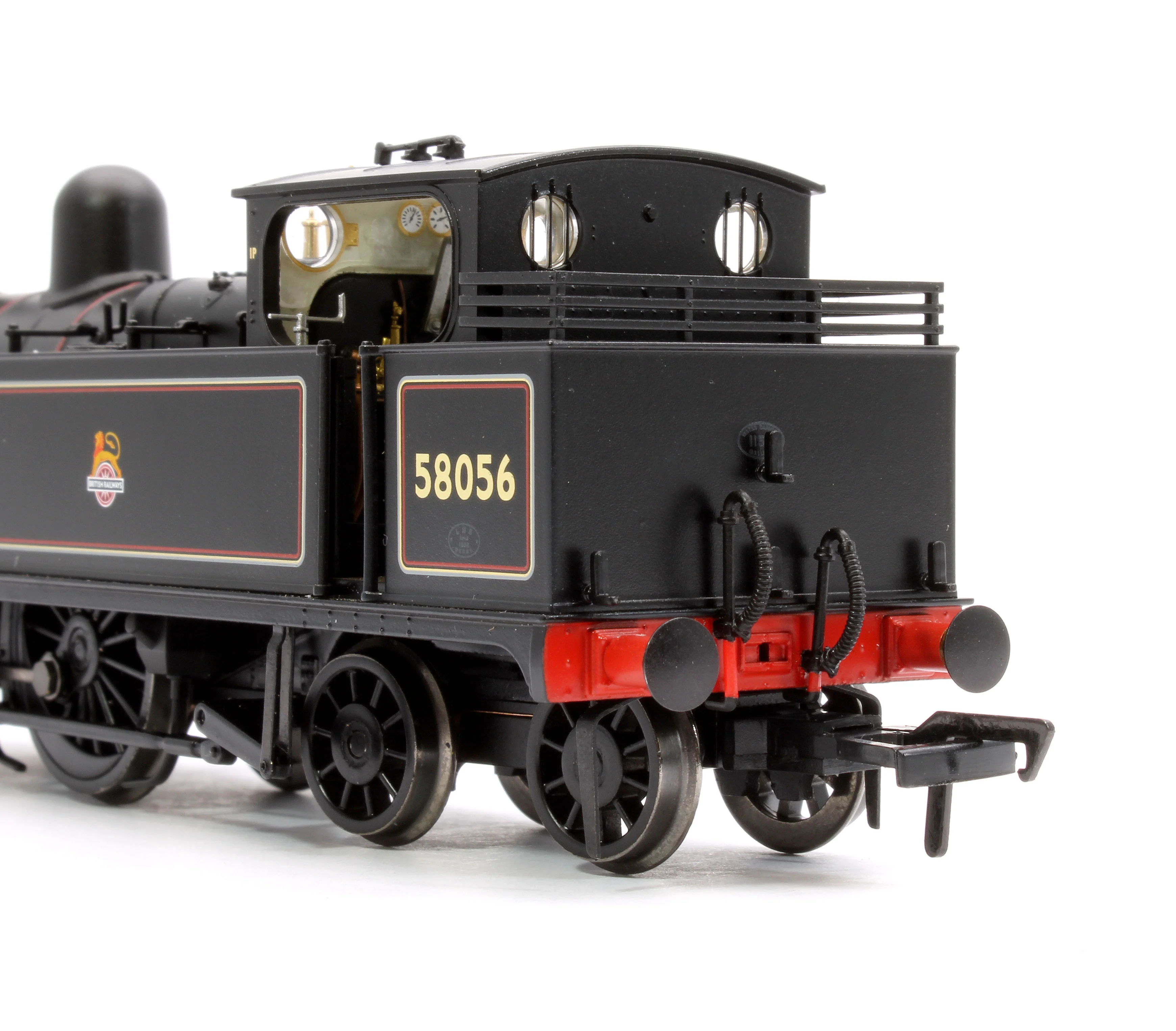 31-742B MR 1532 (1P) Tank 58056 BR Lined Black (Early Emblem) Steam Locomotive - Image 8