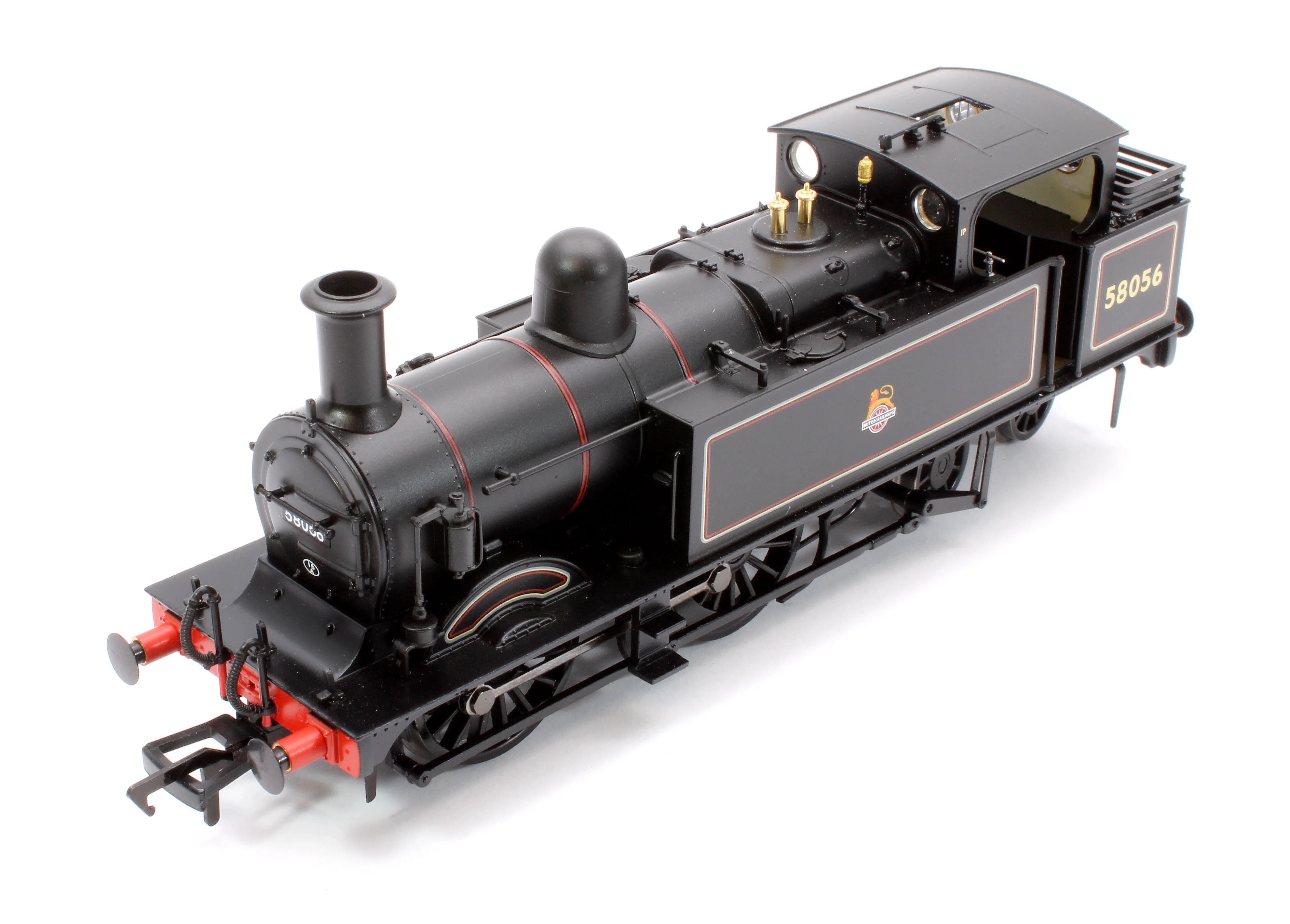 31-742B MR 1532 (1P) Tank 58056 BR Lined Black (Early Emblem) Steam Locomotive - Image 9