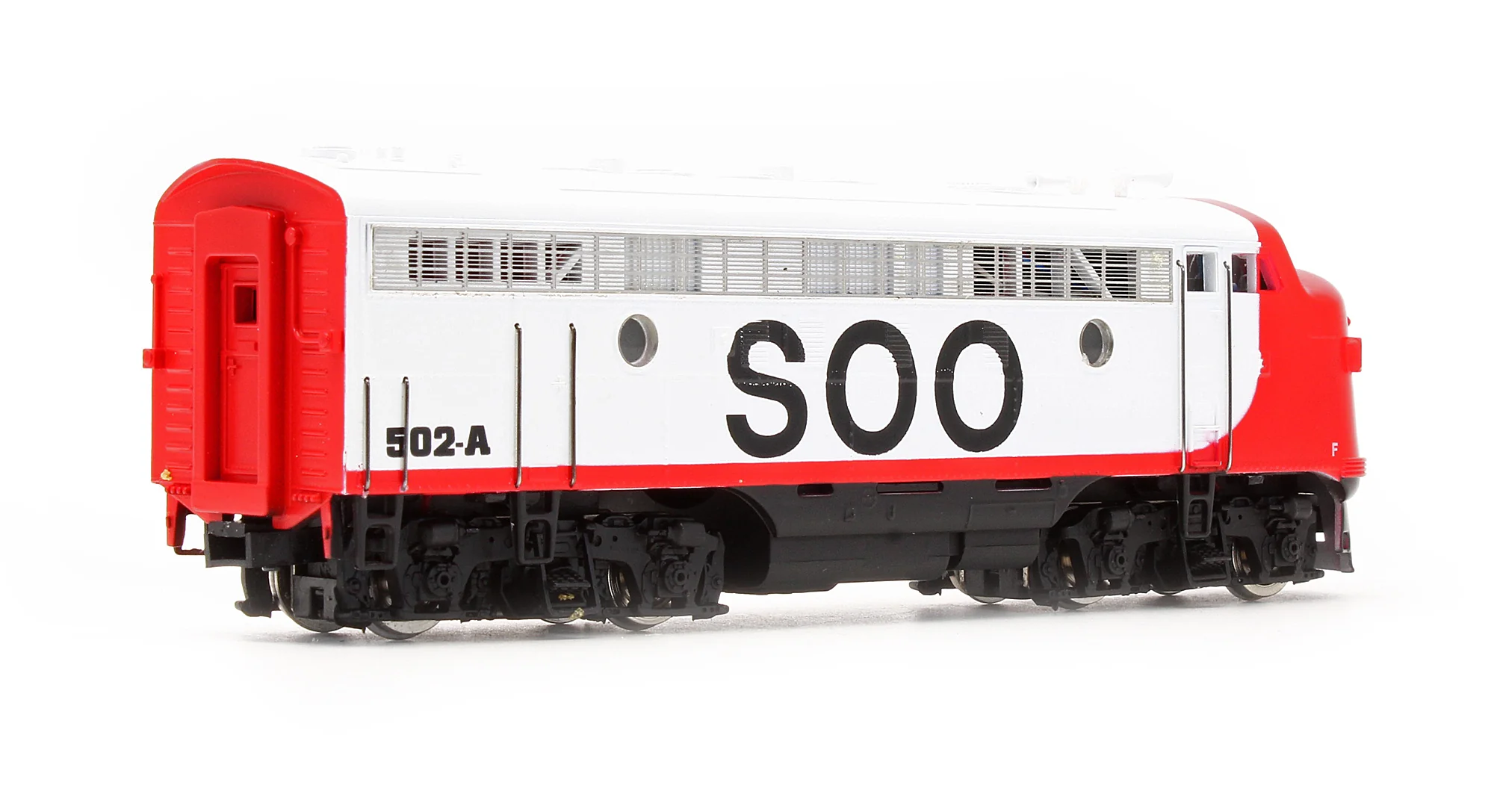Pre-Owned CB121 MRC F7A Soo Line Diesel Locomotive - Road #502-A - Image 2