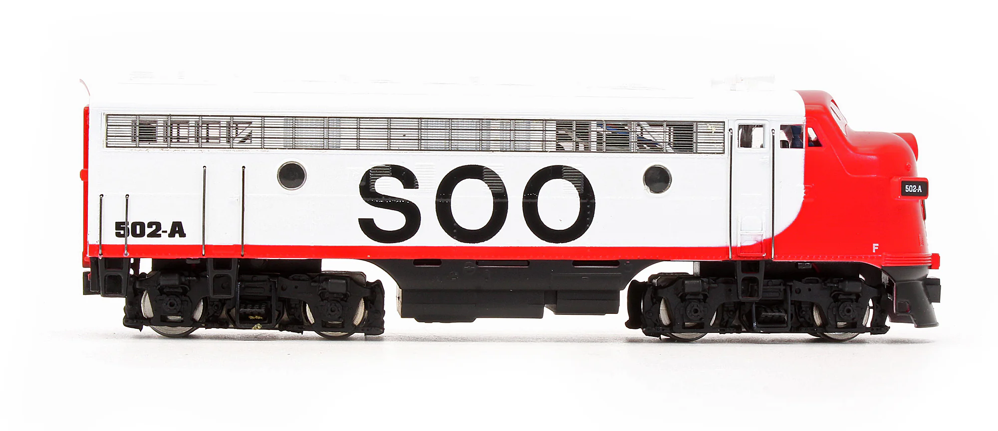 Pre-Owned CB121 MRC F7A Soo Line Diesel Locomotive - Road #502-A - Image 3