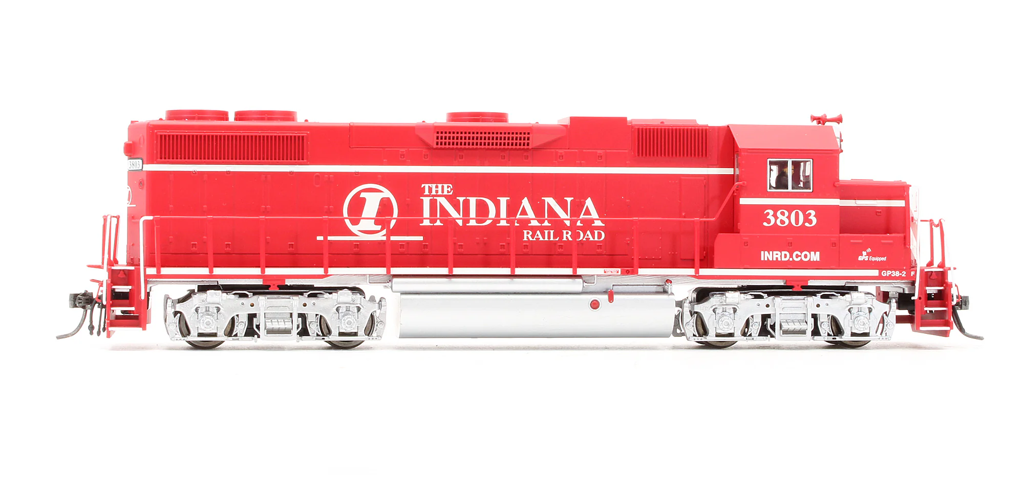 85-2024-1 Pre-Owned GP38-2 Diesel Locomotive Indiana Railroad - Road #3803 - DCC Sound - Image 3