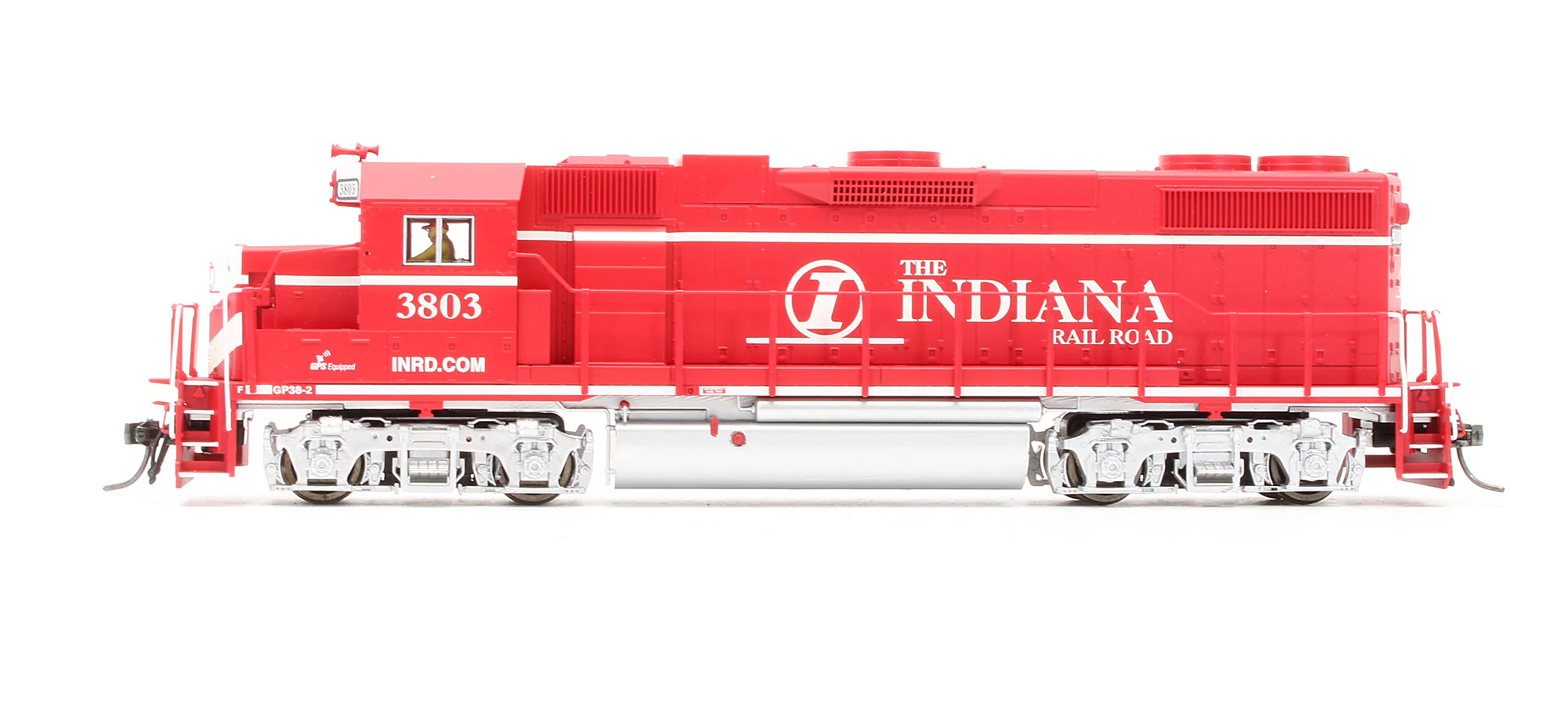 85-2024-1 Pre-Owned GP38-2 Diesel Locomotive Indiana Railroad - Road #3803 - DCC Sound - Image 4