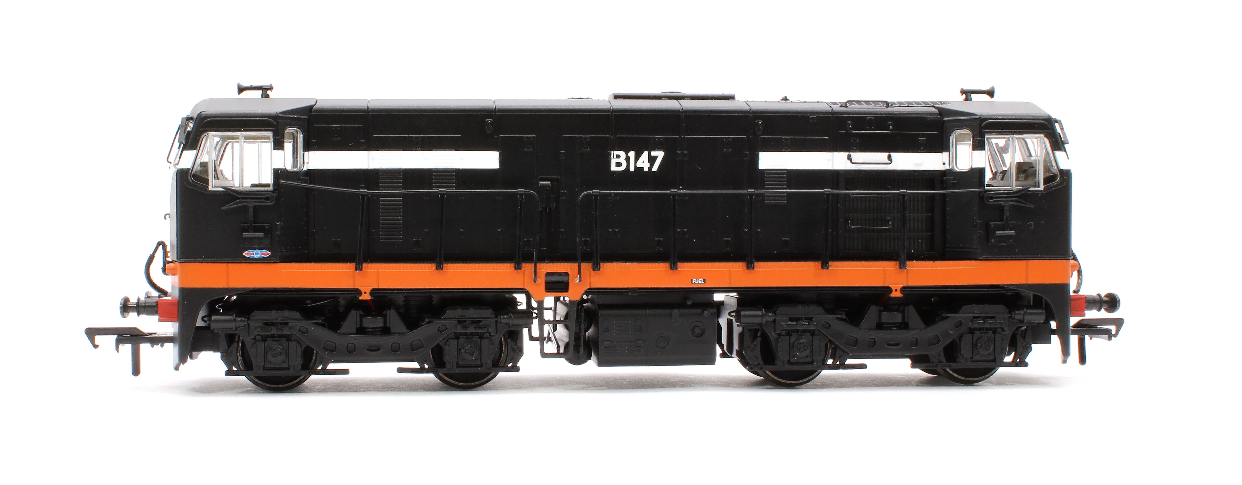 MM0147A Class 141 Córas Iompair Éireann (CIE) Black/Tan No. 147 Diesel Locomotive - Image 6