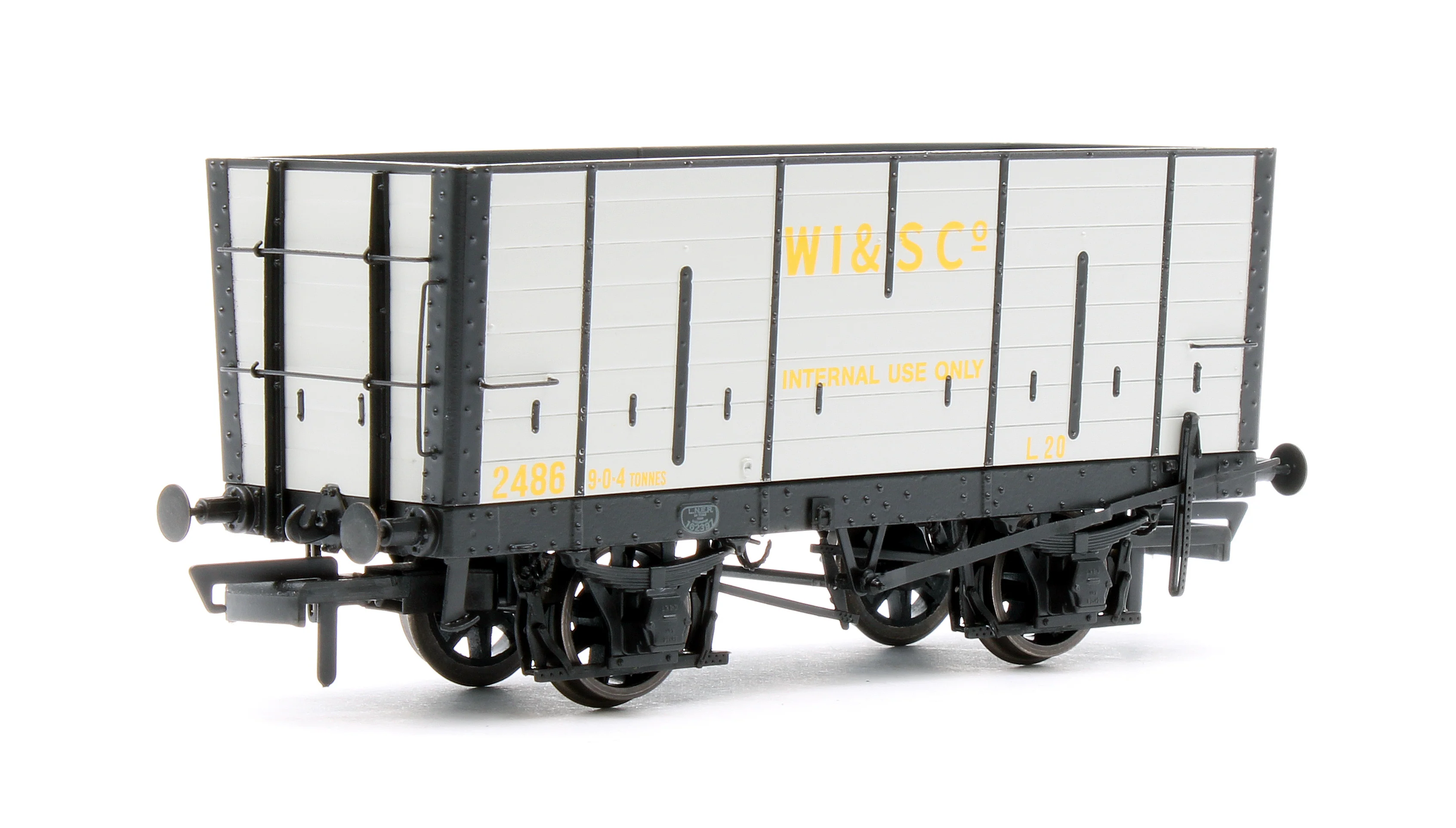 ACC2827 NER 20t Hopper - DGM 12 Hopper - United Steel Company Grey - Triple Pack - Image 3