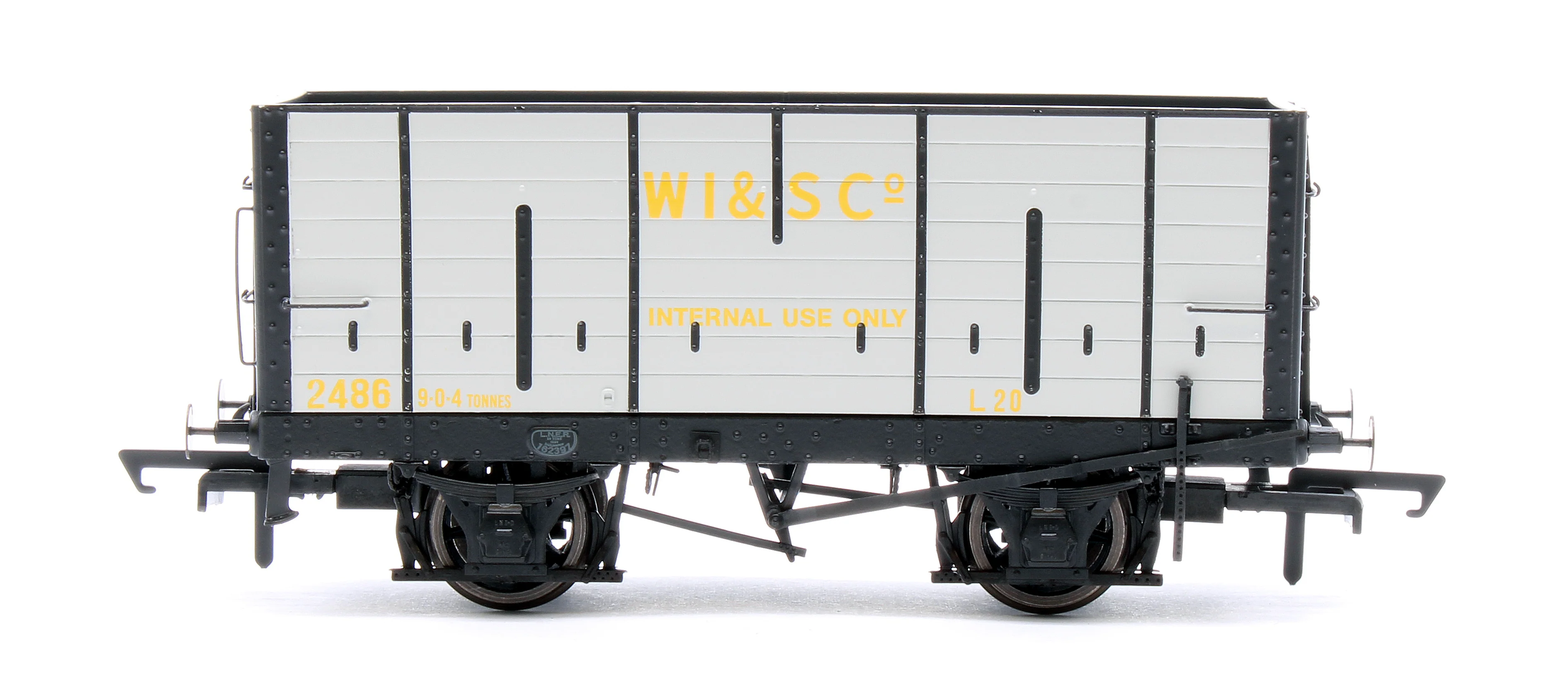 ACC2827 NER 20t Hopper - DGM 12 Hopper - United Steel Company Grey - Triple Pack - Image 4