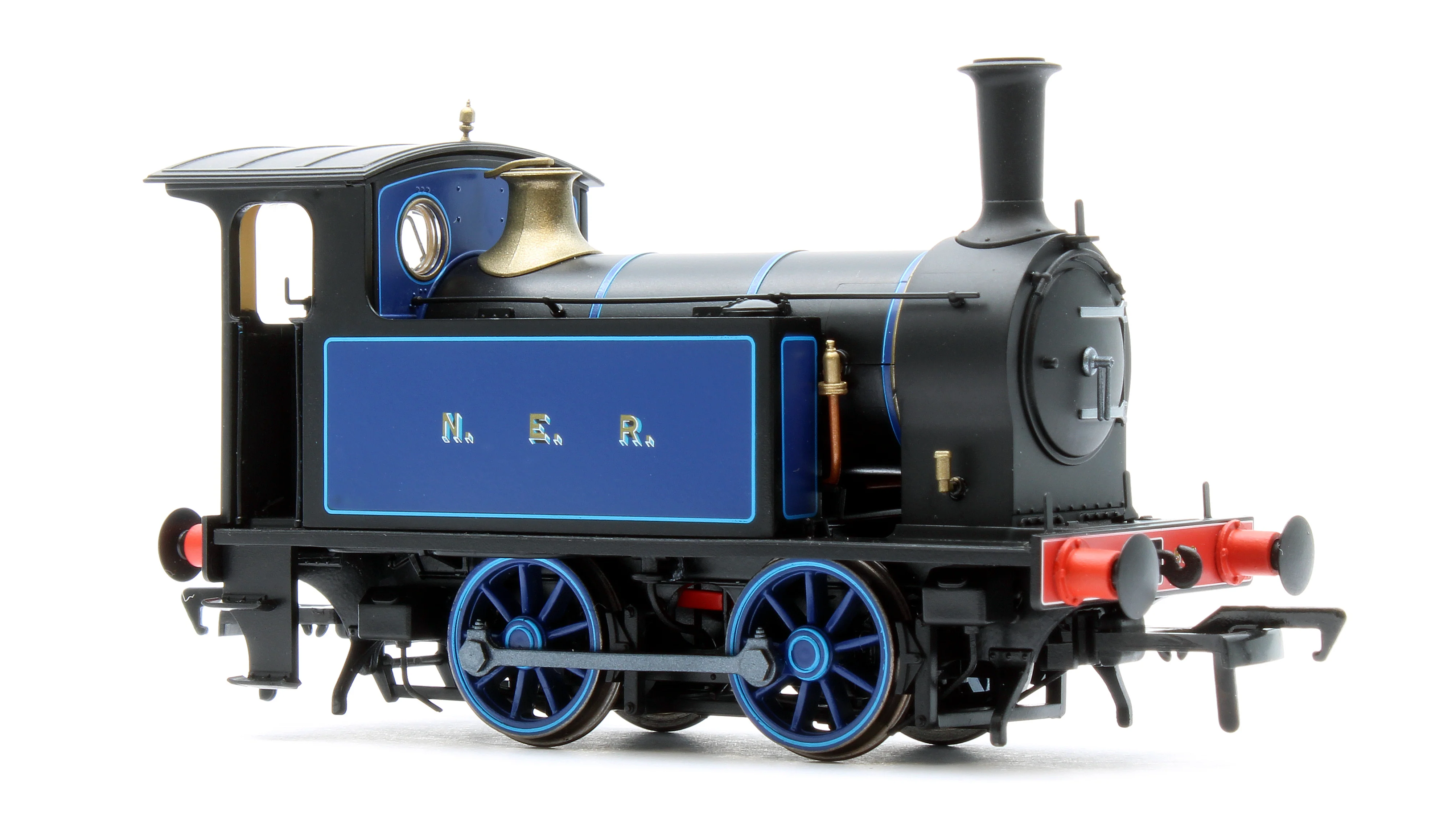 932510 NER H Class No.898 NER Blue 0-4-0T Steam Locomotive (DCC Sound) - Image 3